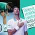 Djokovic raketini kırdığı maçta yarı finale yükseldi Djokovic raketini kırdığı maçta yarı finale yükseldi
