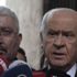 MHP lideri Bahçeli de sandığı gösterdi