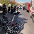 Kamyonun çarptığı motosikletteki biri çocuk 3 kişi öldü