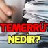 Temerrüt nedir? Temerrüt ne demek?
