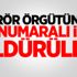 Terör örgütünün iki numaralı ismi öldürüldü Terör örgütünün iki numaralı ismi öldürüldü