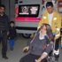 Otomobil buzlu yolda takla attı: 7 yaralı