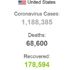 ABD de koronavirüsten ölen kişilerin sayısı 68 bini ...