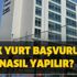 KYK yurt başvurusu ne zaman yapılacak? 2020-2021 KYK yurt başvurusu nasıl yapılır?