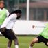 Medipol Başakşehir maçı hazırlıklarını sürdüren Galatasaray taktik çalıştı