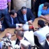 Rum lider Anastasiadis yürüyerek Lefkoşa Türk kesimini gezdi Rum lider Anastasiadis yürüyerek Lefkoşa Türk kesimini gezdi