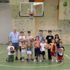 Çocuklar basketbolu üniversitede öğreniyor