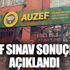 AUZEF sınav sonuçları açıklandı AUZEF sınav sonuçları açıklandı
