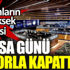 ﻿Borsa günü rekorla kapattı