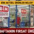 BİM 2 Ağustos aktüel ürünler kataloğu yayında! BİM aktüel ürünler listesinde neler var?
