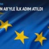 Gümrük için AB'yle ilk adım atıldı