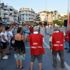 Marmaris'te emekliler zam oranlarını protesto etti