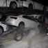 Erzincan’da 8 Aracı Taşıyan Tır Yanmaktan Son Anda Kurtarıldı