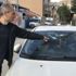 Lodosta otomobilin üzerine dal parçası düştü Lodosta otomobilin üzerine dal parçası düştü