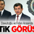 Davutoğlu ve Fidan Arasında Kritik Görüşme Davutoğlu ve Fidan Arasında Kritik Görüşme