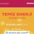 Turkuvaz’dan temiz enerji webinarı (Ekonomi haberleri) Turkuvaz’dan temiz enerji webinarı (Ekonomi haberleri)