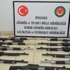 Gümrük sahasında 23 av tüfeği bulundu