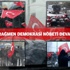 Soğuğa rağmen vatandaşların Bank Asya nöbeti sürdü Soğuğa rağmen vatandaşların Bank Asya nöbeti sürdü