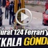 Murat 124 Ferrari'yi bakkala gönderdi