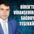 Direk’ten Viranşehirlilere Sağduyu Teşekkürü Direk’ten Viranşehirlilere Sağduyu Teşekkürü