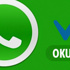 Whatsapp'ta mavi tik özelliğinden nasıl kapatılır?