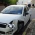 Polis aracı otomobille çarpıştı: 1 polis memuru yaralı