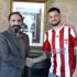Claudemir, Sivasspor ile resmi sözleşmeyi imzaladı