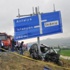 Kontrolden Çıkan Cip Trafik Yön Direğine Çarptı: 4 Ölü, 1 Yaralı Kontrolden Çıkan Cip Trafik Yön Direğine Çarptı: 4 Ölü, 1 Yaralı