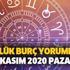 Günlük burç yorumları –1 Kasım 2020 Pazar