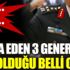 ﻿TSK'da istifa eden 3 generalin kim olduğu belli oldu