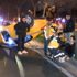 Şişli'de önündeki taksiye çarpan taksi takla attı: 2 yaralı Şişli'de önündeki taksiye çarpan taksi takla attı: 2 yaralı