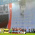 Avni Aker'de Atatürk'e dev pankart