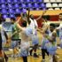 Basketbol maçında ilginç sevinç Basketbol maçında ilginç sevinç