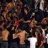 Basketbol maçında tribünler karıştı