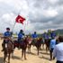 Sındırgı da atlı cirit yarışmaları düzenlendi