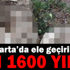 Isparta'da 1600 yıllık lahit parçası ele geçirildi