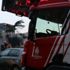 Beşiktaş'ta metruk bina alev alev yandı Beşiktaş'ta metruk bina alev alev yandı