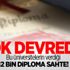 Bu üniversitelerin verdiği 12 bin diploma şaibeli! Bu üniversitelerin verdiği 12 bin diploma şaibeli!