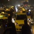İstanbul'da taksici eylemi İstanbul'da taksici eylemi