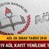AÖL ek sınav tarihi 2018 MEB AÖL kayıt yenileme ne zaman nasıl yapılır