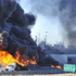 Tanker alev bombasına döndü Tanker alev bombasına döndü