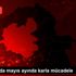 Erzurum da mayıs ayında karla mücadele