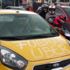 Kolombiyalı taksicilerden Uber protestosu Kolombiyalı taksicilerden Uber protestosu