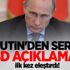 İlk kez eleştirdi! Putin'den sert ABD açıklaması
