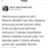 Koronaya yenik düşmüştü... Yaşamını yitirmeden önce öyle bir tweet atmış ki