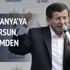 Davutoğlu: Pensilvanya'ya vuruyorsun, ses Demirtaş'tan çıkıyor