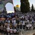 Mescid-i Aksa'da Kurban Bayramı namazı kılındı: Türkiye ve Ayasofya Camii detayı