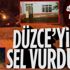 Son dakika: Düzce’de şiddetli sağanak yağış, sele neden oldu: Vali son durumu açıkladı