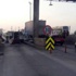 Otoyol gişesinde feci kaza Otoyol gişesinde feci kaza