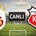 Galatasaray - Kastamonuspor (saat 20.45'te)